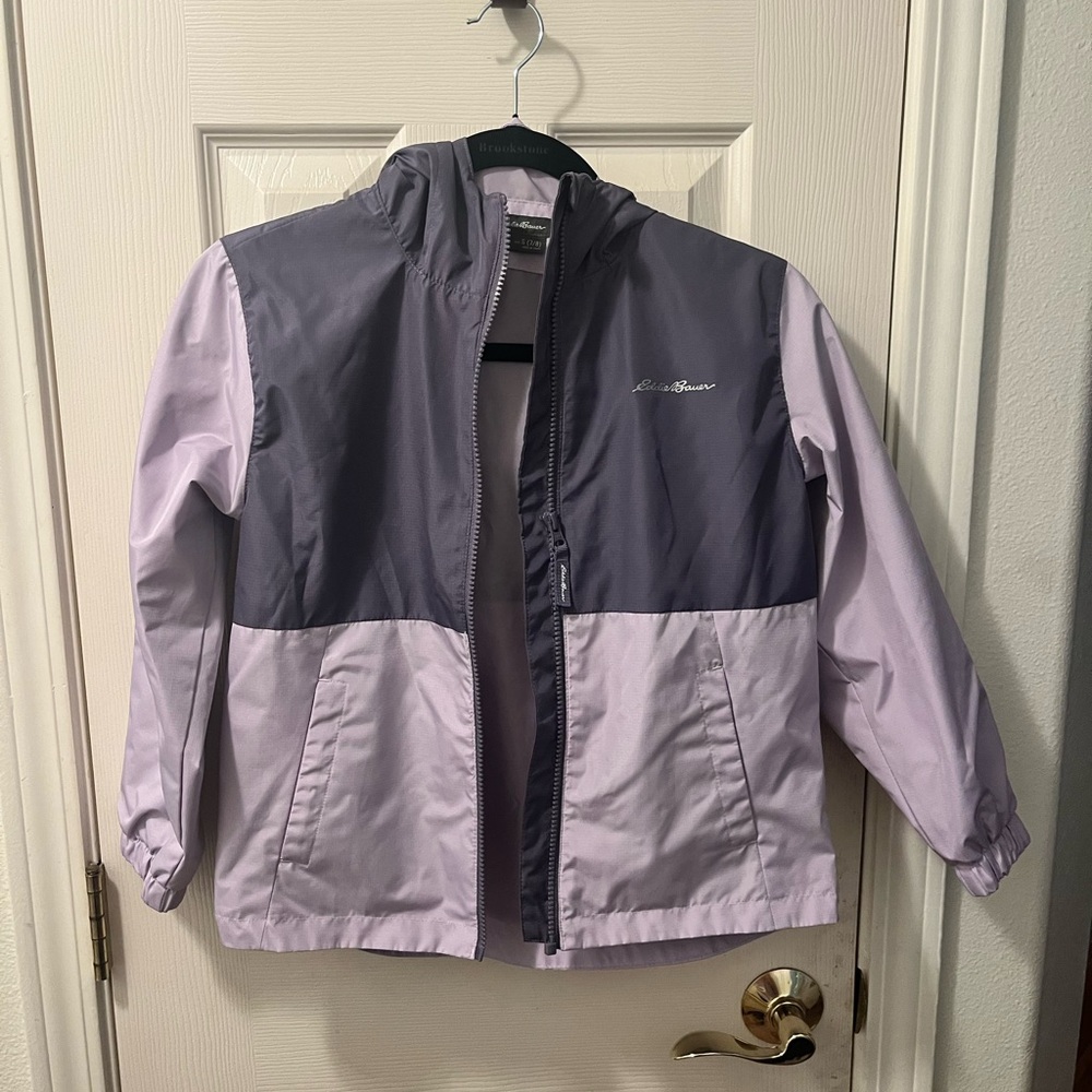 Kids Two-Tone Jacket - Gray and Lavender